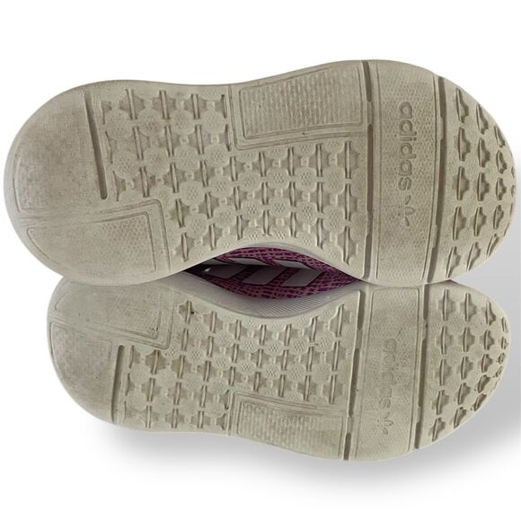 Adidas Swift Run 22 (GW8185) Toddler Size 9 K - Pink/White Mesh Running Shoes - Picture 6 of 8